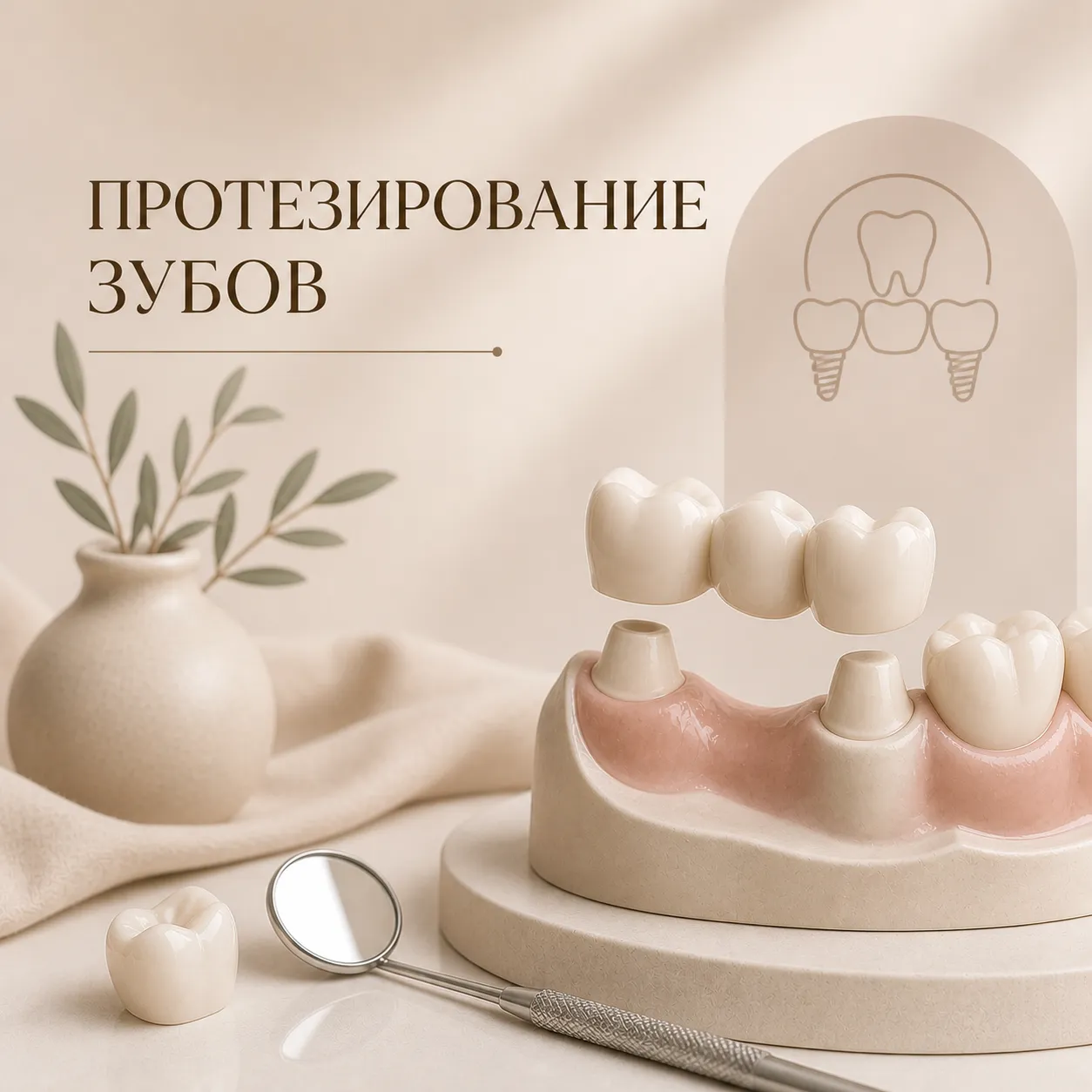 Протезирование зубов